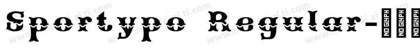 Sportypo Regular字体转换